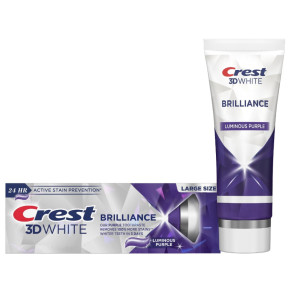 Зубная паста Crest 3D White Brilliance Luminous Purple, 130 г